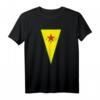YPG T-Shirt Kurdistan - Kurdische Design-Fahne, Azadi & Freedom Motiv, Ideal als Geschenk zu Newroz oder Geburtstag