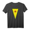 YPG T-Shirt Kurdistan - Kurdische Design-Fahne, Azadi & Freedom Motiv, Ideal als Geschenk zu Newroz oder Geburtstag
