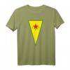 YPG T-Shirt Kurdistan - Kurdische Design-Fahne, Azadi & Freedom Motiv, Ideal als Geschenk zu Newroz oder Geburtstag