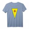 YPG T-Shirt Kurdistan - Kurdische Design-Fahne, Azadi & Freedom Motiv, Ideal als Geschenk zu Newroz oder Geburtstag