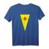 YPG T-Shirt Kurdistan - Kurdische Design-Fahne, Azadi & Freedom Motiv, Ideal als Geschenk zu Newroz oder Geburtstag
