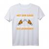 Säge in den Händen Holzfäller Förster Waldarbeiter T-Shirt – Perfektes Geschenk für Forstwirte, Förster & Waldarbeiter zu Geburtstag & Weihnachten