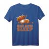 Lustiges Highland Cow Pyjama T-Shirt zum HapKitten – Süßes Tiermotiv für Freunde, die immer müde sind