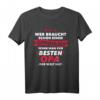 Wer braucht schon Superheld wenn man besten Opa hat T-Shirt - Lustiges Vatertagsgeschenk für Großväter von Enkeln