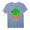 Lustiges Kaktus Kuscheltier T-Shirt - Humorvolles Design für Pflanzen- und Sukkulentenliebhaber, ideal als Geschenk für Familie und Freunde
