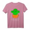Lustiges Kaktus Kuscheltier T-Shirt - Humorvolles Design für Pflanzen- und Sukkulentenliebhaber, ideal als Geschenk für Familie und Freunde