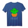 Lustiges Kaktus Kuscheltier T-Shirt - Humorvolles Design für Pflanzen- und Sukkulentenliebhaber, ideal als Geschenk für Familie und Freunde