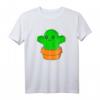 Lustiges Kaktus Kuscheltier T-Shirt - Humorvolles Design für Pflanzen- und Sukkulentenliebhaber, ideal als Geschenk für Familie und Freunde
