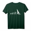 Lustiges Windsurfing Surfer Geschenk: Evolution Windsurfer T-Shirt für Wassersportler & Surfer - Perfekt zum Geburtstag, Weihnachten & Valentinstag