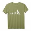 Lustiges Windsurfing Surfer Geschenk: Evolution Windsurfer T-Shirt für Wassersportler & Surfer - Perfekt zum Geburtstag, Weihnachten & Valentinstag