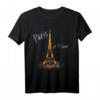 Eiffelturm Paris Vintage Ich liebe Frankreich Stadt T-Shirt - Perfekt für Paris Fans & Frankreich Liebhaber