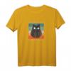 I reg mi ned auf Katzen Design mit schwarzer Katze - Lustiges T-Shirt für Katzenliebhaber, Katzenmamas & -papas mit Humor