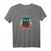 I reg mi ned auf Katzen Design mit schwarzer Katze - Lustiges T-Shirt für Katzenliebhaber, Katzenmamas & -papas mit Humor