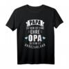 Papa zu sein ist eine Ehre, Opa zu sein unbezahlbar T-Shirt – Persönliches Familiengeschenk zum Vatertag für Opa, Großvater & Enkelkinder