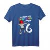 Kinder 6. Geburtstag Jungen Fußballer T-Shirt - Für kleine Stürmer, Fans & Geburtstagsgeschenke zum 6. Geburtstag