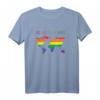Bunte Welt Regenbogen Liebe Schwul LGBT Gleichheit Geschenk - Unterstütze Vielfalt mit diesem Pride T-Shirt für Homosexuelle, Transgender & Allies