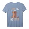 I Love You Like No Otter Seeotter T-Shirt - Süßes Geschenk für Otter Liebhaber zum Valentinstag, Weihnachten & Geburtstag für Damen & Kinder