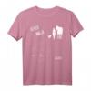 Never walk alone Pferd, Hund und Reiterin T-Shirt – Perfekt für Pferde- und Hundeliebhaber, Reitverein & Dressurreiten