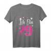 Kinder 9. Geburtstag Pferd Geschenk - Süßes Reit- und Pferde T-Shirt für Mädchen zum 9. Geburtstag, ideal für Geburtstagsfeier, Kindergarten und Schule