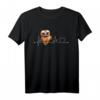 Eulen Herzschlag Heartbeat EKG Eule Puls T-Shirt – Lustiges Partnerlook für Eulenliebhaber & Weihnachtsgeschenk