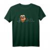 Eulen Herzschlag Heartbeat EKG Eule Puls T-Shirt – Lustiges Partnerlook für Eulenliebhaber & Weihnachtsgeschenk