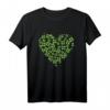 Irischer Glücksbringer Klee Herz T-Shirt – Perfekt für Irland-Fans und Glückssuchende