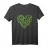Irischer Glücksbringer Klee Herz T-Shirt – Perfekt für Irland-Fans und Glückssuchende