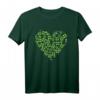 Irischer Glücksbringer Klee Herz T-Shirt – Perfekt für Irland-Fans und Glückssuchende