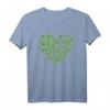 Irischer Glücksbringer Klee Herz T-Shirt – Perfekt für Irland-Fans und Glückssuchende