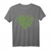 Irischer Glücksbringer Klee Herz T-Shirt – Perfekt für Irland-Fans und Glückssuchende