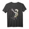 Skelett DJ Mischpult T-Shirt für Techno & Rave Festival – Perfektes Party-Outfit für Raver und Musikliebhaber