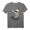 Skelett DJ Mischpult T-Shirt für Techno & Rave Festival – Perfektes Party-Outfit für Raver und Musikliebhaber