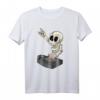 Skelett DJ Mischpult T-Shirt für Techno & Rave Festival – Perfektes Party-Outfit für Raver und Musikliebhaber