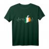 Irland Herzschlag Reise Spruch T-Shirt – Lustiges Geschenk für Irland Fans, Iren & Irinnen, perfekt für Dublin, Cork, Galway & irische Kultur