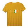 Irland Herzschlag Reise Spruch T-Shirt – Lustiges Geschenk für Irland Fans, Iren & Irinnen, perfekt für Dublin, Cork, Galway & irische Kultur