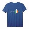 Irland Herzschlag Reise Spruch T-Shirt – Lustiges Geschenk für Irland Fans, Iren & Irinnen, perfekt für Dublin, Cork, Galway & irische Kultur