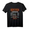 Installateur Stundenlohn T-Shirt für Handwerker, Klempner & Elektriker – Lustiges Berufsspruch-Design für Baustelle & Heizungsbau