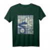 Aesthetic Sakura Mt. Fuji Japan T-Shirt – Vintage Design mit Kirschblüten und Reh für Japan Fans und Liebhaber