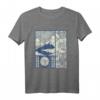 Aesthetic Sakura Mt. Fuji Japan T-Shirt – Vintage Design mit Kirschblüten und Reh für Japan Fans und Liebhaber