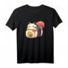 Niedliche Sushi-Katze Kawaii Anime Neko Japanisch T-Shirt – Perfekt für Fans von japanischer Kultur, Sushi und niedlichen Tiermotiven