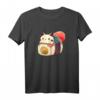 Niedliche Sushi-Katze Kawaii Anime Neko Japanisch T-Shirt – Perfekt für Fans von japanischer Kultur, Sushi und niedlichen Tiermotiven