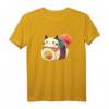 Niedliche Sushi-Katze Kawaii Anime Neko Japanisch T-Shirt – Perfekt für Fans von japanischer Kultur, Sushi und niedlichen Tiermotiven