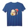 Niedliche Sushi-Katze Kawaii Anime Neko Japanisch T-Shirt – Perfekt für Fans von japanischer Kultur, Sushi und niedlichen Tiermotiven