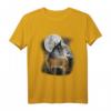 Luchs Illustration Mond T-Shirt für Wildtier- und Waldkatzenliebhaber – Perfektes Geschenk für Naturfreunde & Tierenthusiasten
