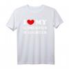 I Love My Gorgeous Daughter T-Shirt - Wunderschönes Vintage-Design als Geschenk für Eltern, Väter und Mütter