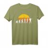 Evolution Schießsport T-Shirt – Lustiges Gewehr Sport Motiv für Schützen, Jäger & Hobby-Sportschützen als Geschenkidee