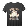 Verrückte Alpaka Lady Damen Alpaka Lama T-Shirt - Lustiges Geschenk für Alpaka Liebhaberinnen zu Weihnachten & Geburtstag