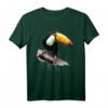 Tukan Aquarell Regenwald Exotischer Vogel T-Shirt – Perfektes Tiermotiv für Vogelzüchter, Vogelliebhaber und Tierfreunde als Geschenk