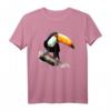 Tukan Aquarell Regenwald Exotischer Vogel T-Shirt – Perfektes Tiermotiv für Vogelzüchter, Vogelliebhaber und Tierfreunde als Geschenk