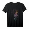 Notenschlüssel Klaviertastatur Piano Musiker T-Shirt – Perfekt für Klavierspieler & klassische Musikliebhaber